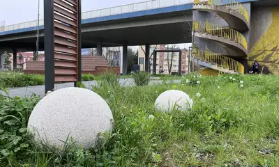 Ogród kieszonkowy przy ul. Reymonta i ul. Króla Augusta, fot. RESinet.pl, Rzeszów